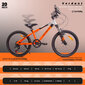 Laste jalgratas MTB Shimano 20", oranž hind ja info | Jalgrattad | kaup24.ee