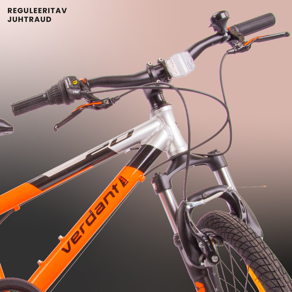 Laste jalgratas MTB Shimano 20", oranž hind ja info | Jalgrattad | kaup24.ee