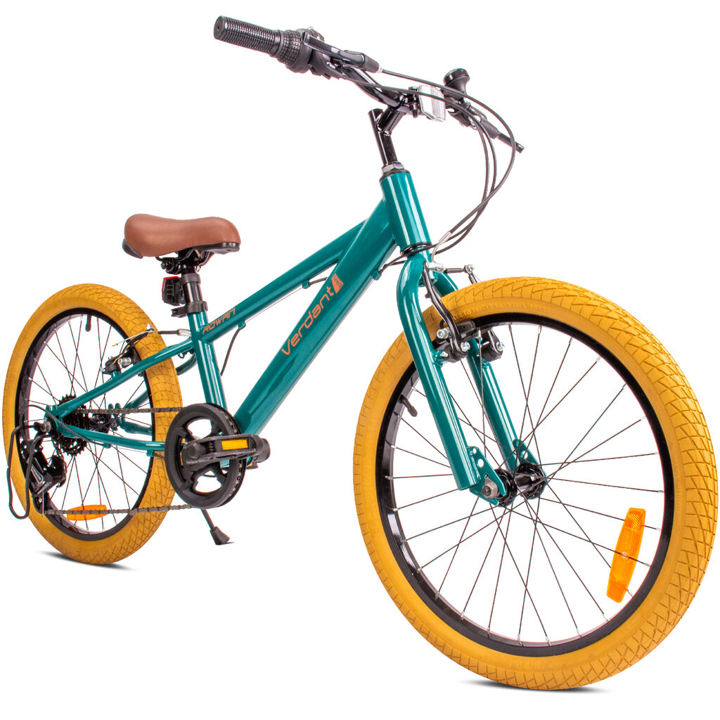 Laste jalgratas MTB Shimano 20", roheline цена и информация | Jalgrattad | kaup24.ee