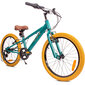 Laste jalgratas MTB Shimano 20", roheline hind ja info | Jalgrattad | kaup24.ee