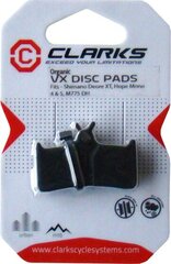 Piduriklotsid Clarks Shimano Hope Shimano XT 755-756, M775, Hope Mono 4, 5 CLA-VX801C цена и информация | Другие запчасти для велосипеда | kaup24.ee