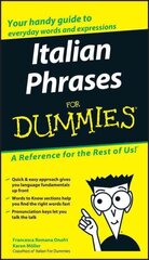 Italian Phrases For Dummies цена и информация | Пособия по изучению иностранных языков | kaup24.ee