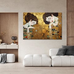 Seinapilt, Gustav Klimt, Naise kuldportree hind ja info | Seinapildid | kaup24.ee