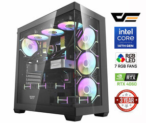 Core i5-14400F 32GB 512GB SSD RTX 4060 8GB NoOS Стационарный компьютер цена и информация | Стационарные компьютеры | kaup24.ee