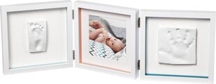 Тройная рамка с набором из глины Baby Art My Baby Touch цена и информация | Отпечатки для младенцев | kaup24.ee
