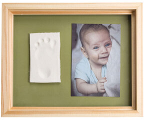 Raamikomplekt beebi jäljendile Baby Art Pure Frame цена и информация | Отпечатки для младенцев | kaup24.ee