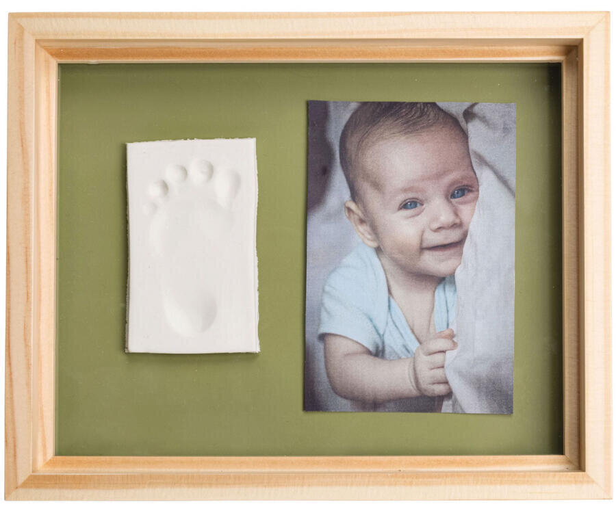 Raamikomplekt beebi jäljendile Baby Art Pure Frame hind ja info | Imikute käe- ja jalajäljendid | kaup24.ee