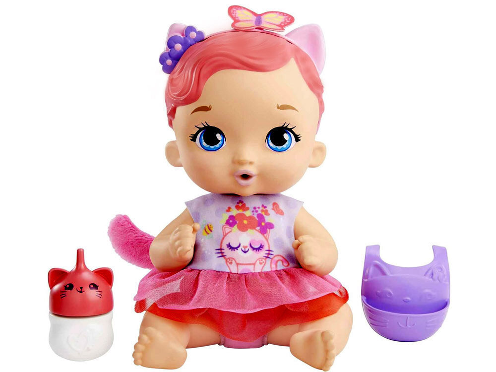 Beebinukk koos aksessuaaridega My Garden Baby, roosa цена и информация | Tüdrukute mänguasjad | kaup24.ee