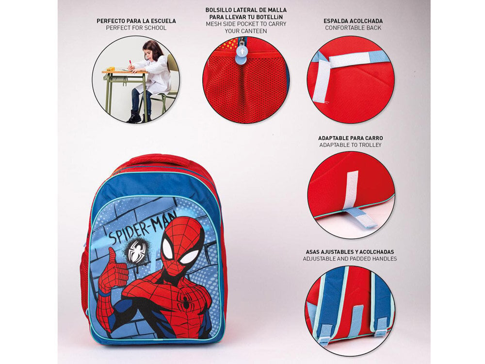 Spiderman Laste seljakott, 40 cm hind ja info | Koolikotid, sussikotid | kaup24.ee