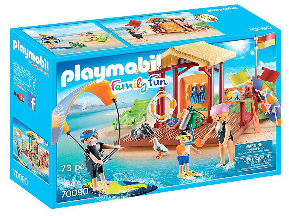 Playmobil Loominguline ehituskomplekt Veespordi lasteaed, 73 elementi цена и информация | Klotsid ja konstruktorid | kaup24.ee