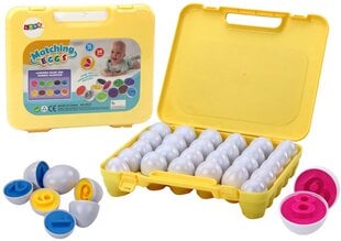 Обучающая головоломка с яйцами в чемоданчике цена и информация | Развивающие игрушки и игры | kaup24.ee