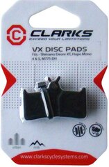 Piduriklotsid Clarks Shimano Hope Shimano XT 755-756, M775, Hope Mono 4, 5 hind ja info | Muud jalgratta varuosad | kaup24.ee