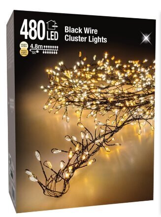 Valguskett, 480 LED-i, 4,8 m цена и информация | Jõulutuled | kaup24.ee