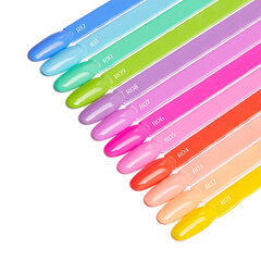 Hübriidküünelakk Ocho Nails Color Rainbow, R08 lilla, 5 g hind ja info | Küünelakid, küünetugevdajad | kaup24.ee