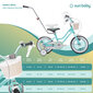 Laste jalgratas Heart Bike, 12", sinine hind ja info | Jalgrattad | kaup24.ee