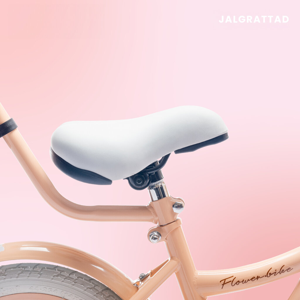 Jalgratas tüdrukule Flower Bike 14, roosa цена и информация | Jooksurattad | kaup24.ee