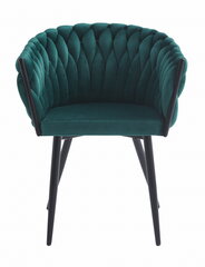 Комплект из 2 стульев Orion, зеленый цена и информация | Стулья для кухни и столовой | kaup24.ee