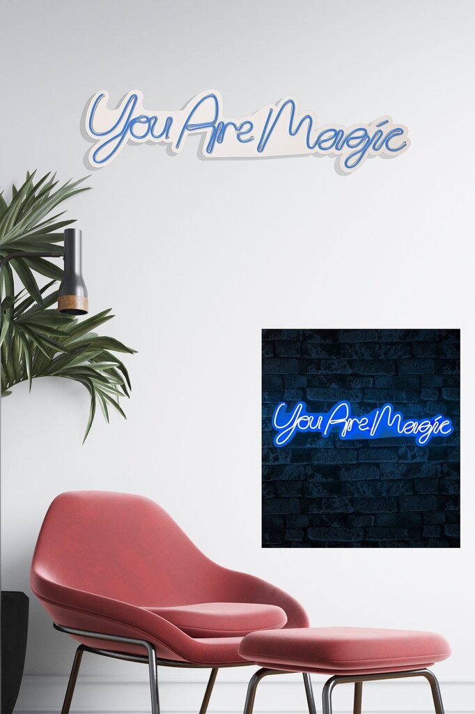 Wallity seinadekoratsioon You are magic, 18 cm цена и информация | Sisustuselemendid | kaup24.ee