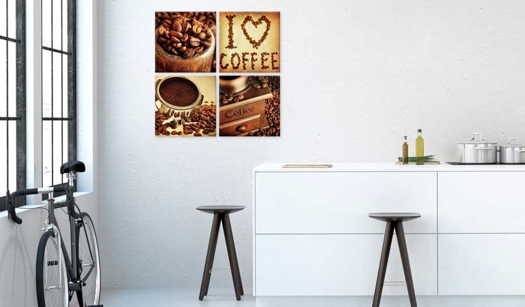 Maal - Coffee - Pleasant Moments hind ja info | Seinapildid | kaup24.ee