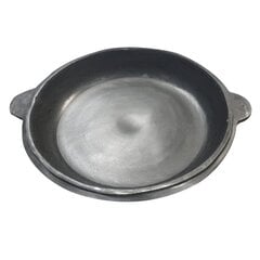 Davr Metall сковорода чугунная с ручками 37 см, черный цена и информация | Cковородки | kaup24.ee