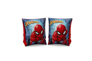 Täispuhutavad ujumisvarrukad Spider Man Bestway, 23x15 hind ja info | Ujumisvestid ja -kätised | kaup24.ee