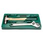 Tööriistakast Sata tööriistadega, 70 tk hind ja info | Käsitööriistad | kaup24.ee