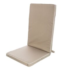 Подушка для стула 123 x 48 x 4 cm Бежевый цена и информация | Подушки, наволочки, чехлы | kaup24.ee