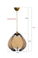 Rippvalgusti YL224 цена и информация | Потолочный светильник, 38 x 38 x 24 см | kaup24.ee