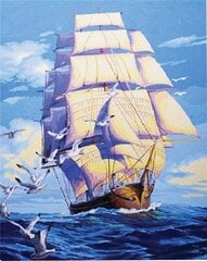 Komplekt värvimiseks numbrite järgi Centrum Sailboat, 400x500mm цена и информация | Живопись по номерам | kaup24.ee