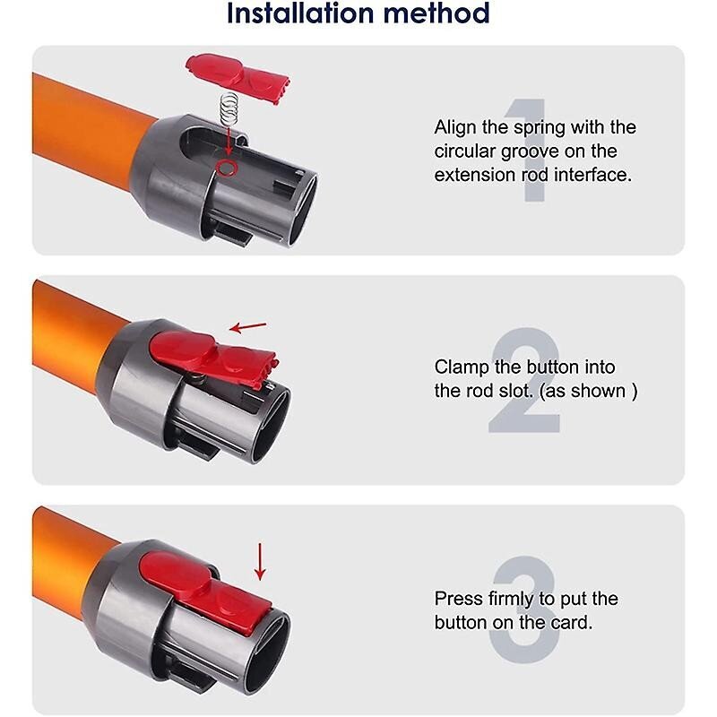 Vedruga lülitusnupp Dyson tolmuimejale V7/V8/V10/V11/V15 цена и информация | Tolmuimejate lisatarvikud | kaup24.ee