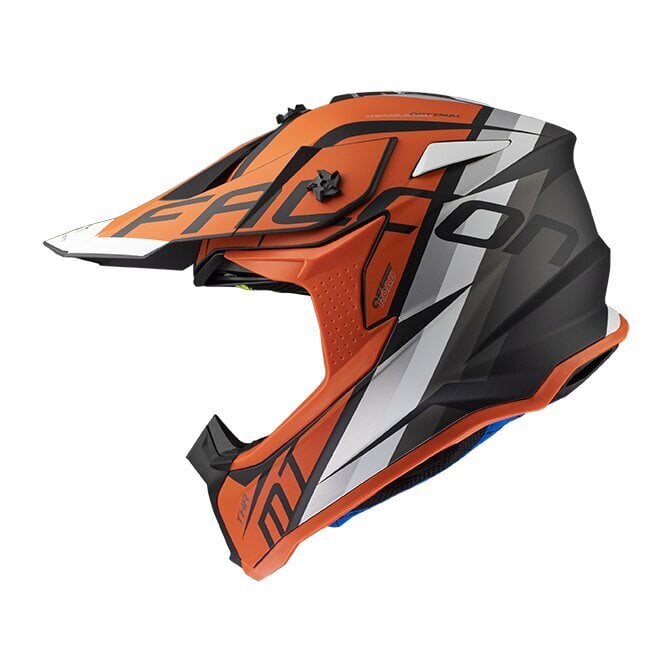 Motokiiver MT helmets Falcon THR B4 Matt Orange цена и информация | Mootorratta kiivrid | kaup24.ee
