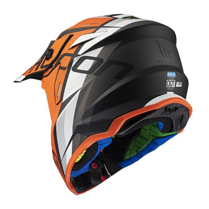 Motokiiver MT helmets Falcon THR B4 Matt Orange цена и информация | Mootorratta kiivrid | kaup24.ee