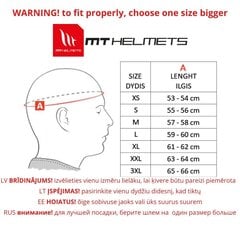 Мотоциклетный шлем MT helmets FALCON ARYA A4 MATT M цена и информация | Шлемы для мотоциклистов | kaup24.ee