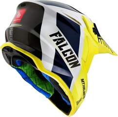 Мотоциклетный шлем MT helmets FALCON WARRIOR A3 GLOSS PEARL YELLOW L цена и информация | Шлемы для мотоциклистов | kaup24.ee