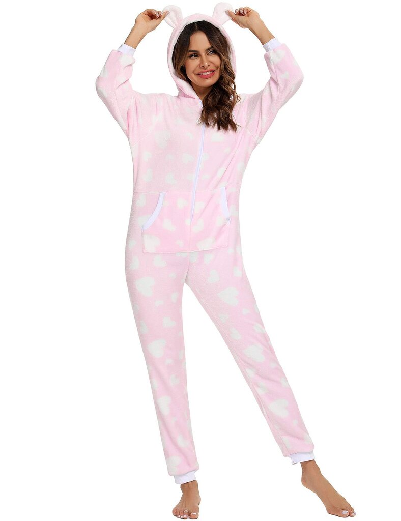 Pidžaama-kostüüm naistele Orshoy, roosa цена и информация | Öösärgid, pidžaamad | kaup24.ee