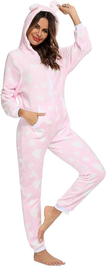 Pidžaama-kostüüm naistele Orshoy, roosa hind ja info | Öösärgid, pidžaamad | kaup24.ee