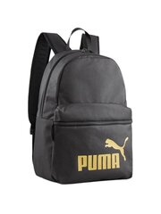 Puma рюкзак PHASE, черно-золотой цена и информация | Женские сумки | kaup24.ee