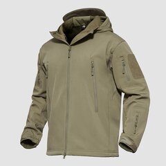Куртка софтшелл Magcomsen, хаки цена и информация | Куртки для мальчиков | kaup24.ee
