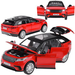 Metallist automudel Range Rover Velar, punane hind ja info | Poiste mänguasjad | kaup24.ee