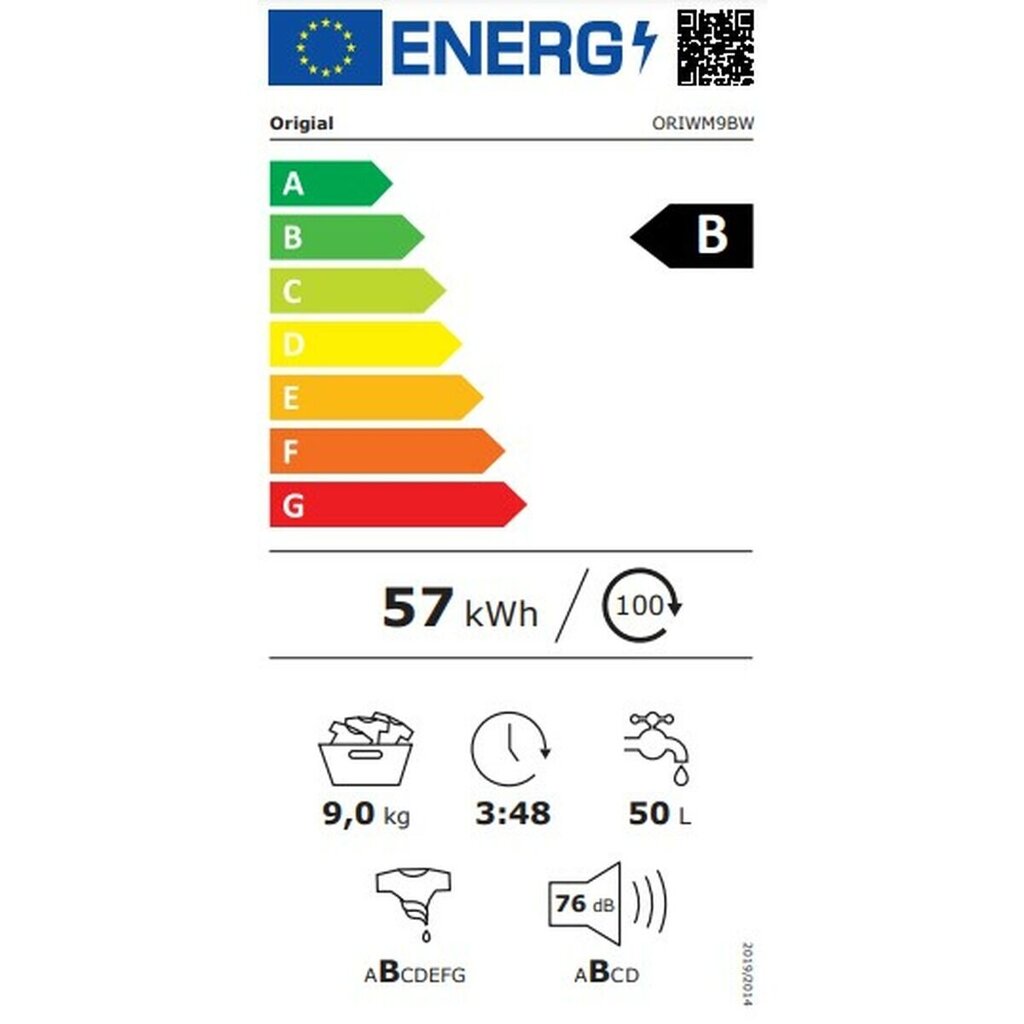 Origial ORIWM9BW hind ja info | Pesumasinad | kaup24.ee