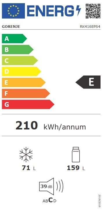 Gorenje RK416EPS4 hind ja info | Külmkapid | kaup24.ee