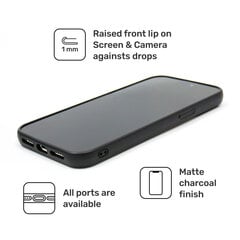 Деревянный чехол для iPhone 15 FoxysCraft, Compass, ольха цена и информация | Чехлы для телефонов | kaup24.ee