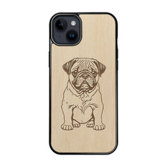 Puidust ümbris iPhone 15 Plus FoxysCraft, Pug цена и информация | Чехлы для телефонов | kaup24.ee