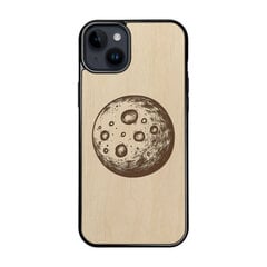 Деревянный чехол для iPhone 15 Plus FoxysCraft, Moon, ольха цена и информация | Чехлы для телефонов | kaup24.ee