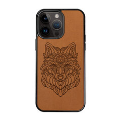 Кожаный чехол для iPhone 15 Pro Max FoxysCraft, Fox цена и информация | Чехлы для телефонов | kaup24.ee