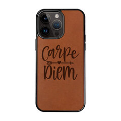 Кожаный чехол для iPhone 15 Pro Max FoxysCraft, Carpe Diem цена и информация | Чехлы для телефонов | kaup24.ee