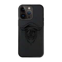 Nahast ümbris iPhone 15 Pro Max FoxysCraft, Pirate skull hind ja info | Telefoni kaaned, ümbrised | kaup24.ee