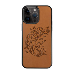 Nahast ümbris iPhone 15 Pro Max FoxysCraft, Chameleon hind ja info | Telefoni kaaned, ümbrised | kaup24.ee