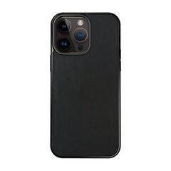 Кожаный чехол для iPhone 15 Pro Max FoxysCraft, чёрный цена и информация | Чехлы для телефонов | kaup24.ee
