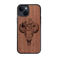 Puidust ümbris iPhone 15 FoxysCraft, Wildlife hind ja info | Telefoni kaaned, ümbrised | kaup24.ee